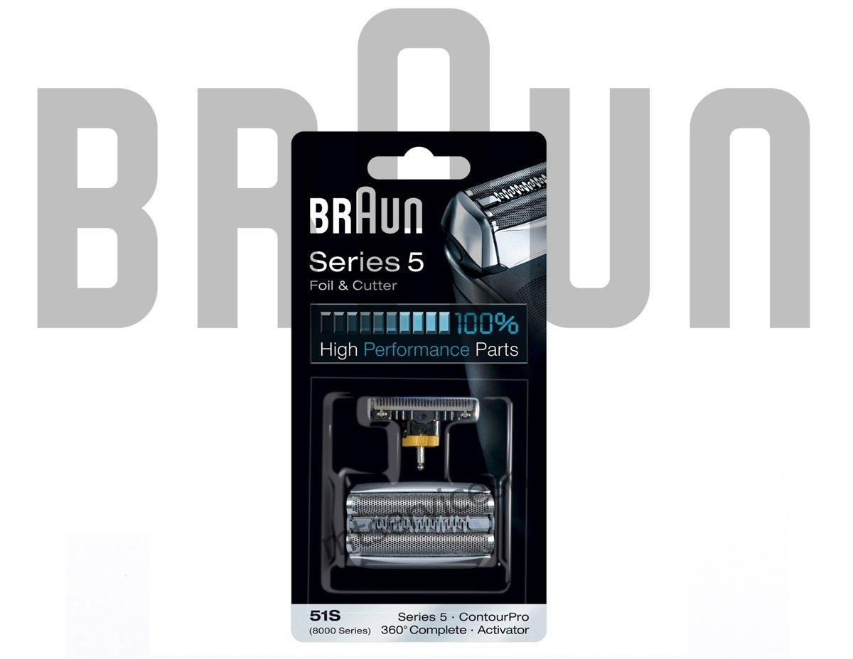 CombiPack RASOIO BRAUN 8000 series-360complete/Activator 51S