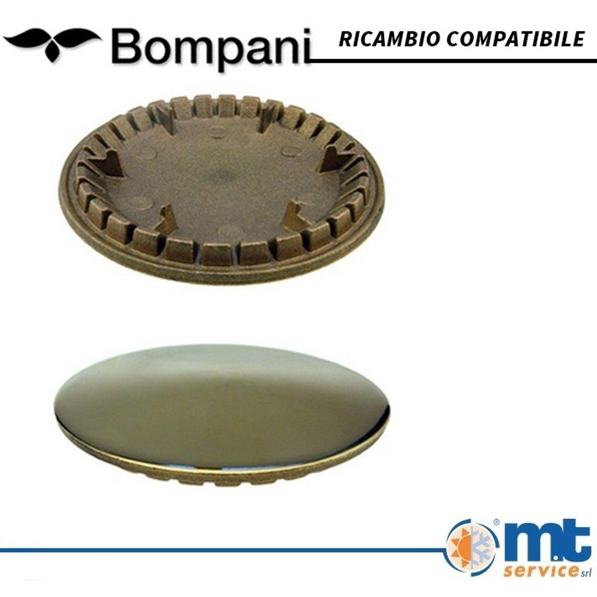 Spartifiamma ottone cucina bompani fuoco rapido d.max 89 min 64