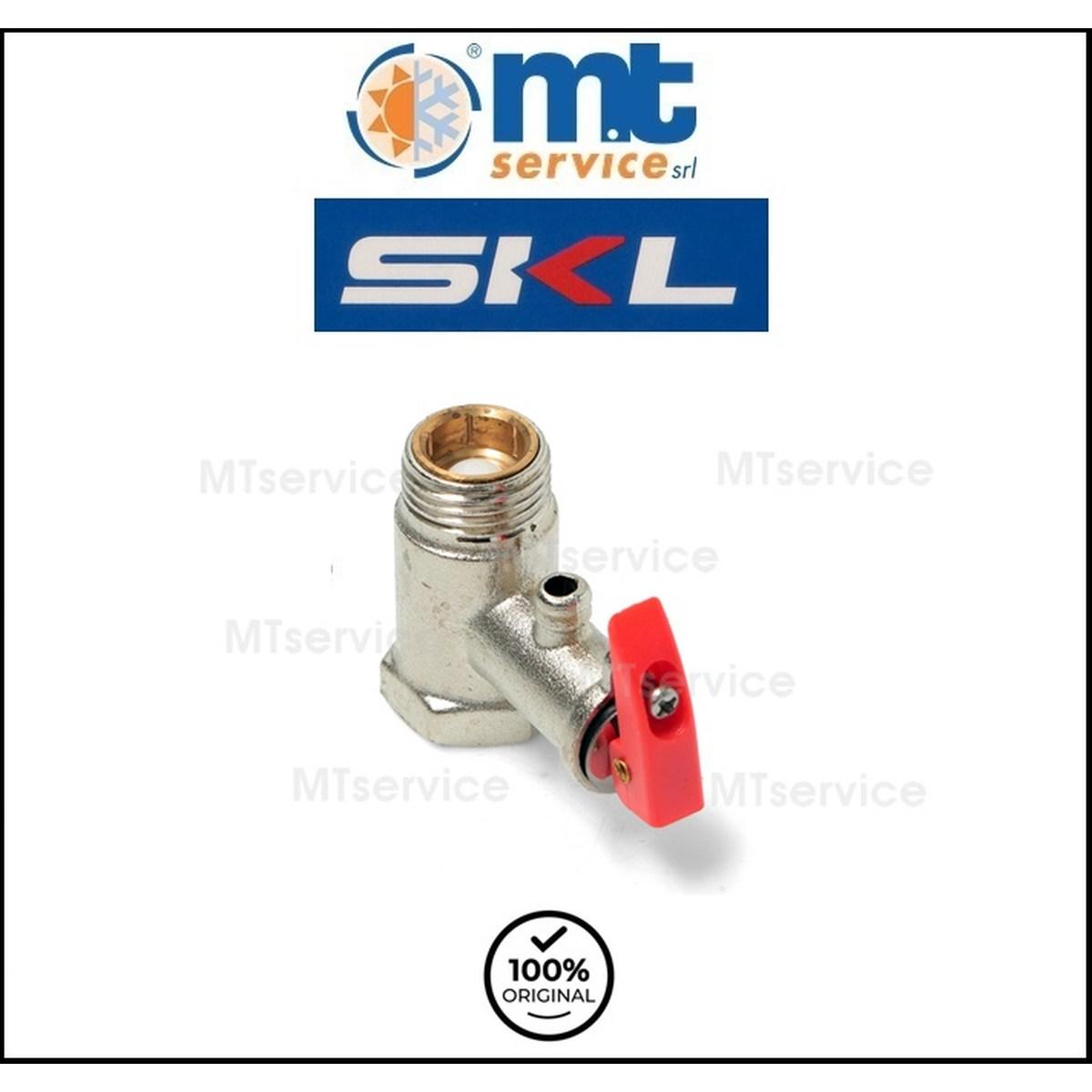 Valvola sicurezza per scaldabagno 1/2 38un200