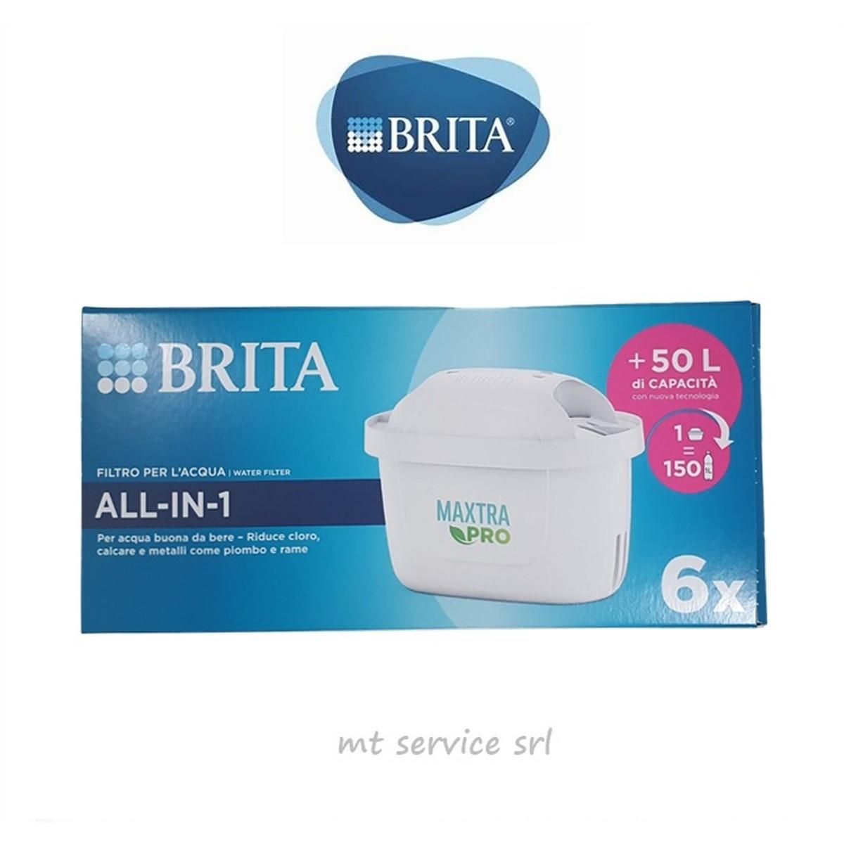 FILTRI CARAFFA FILTRANTE BRITA confezione 6PZ NEW