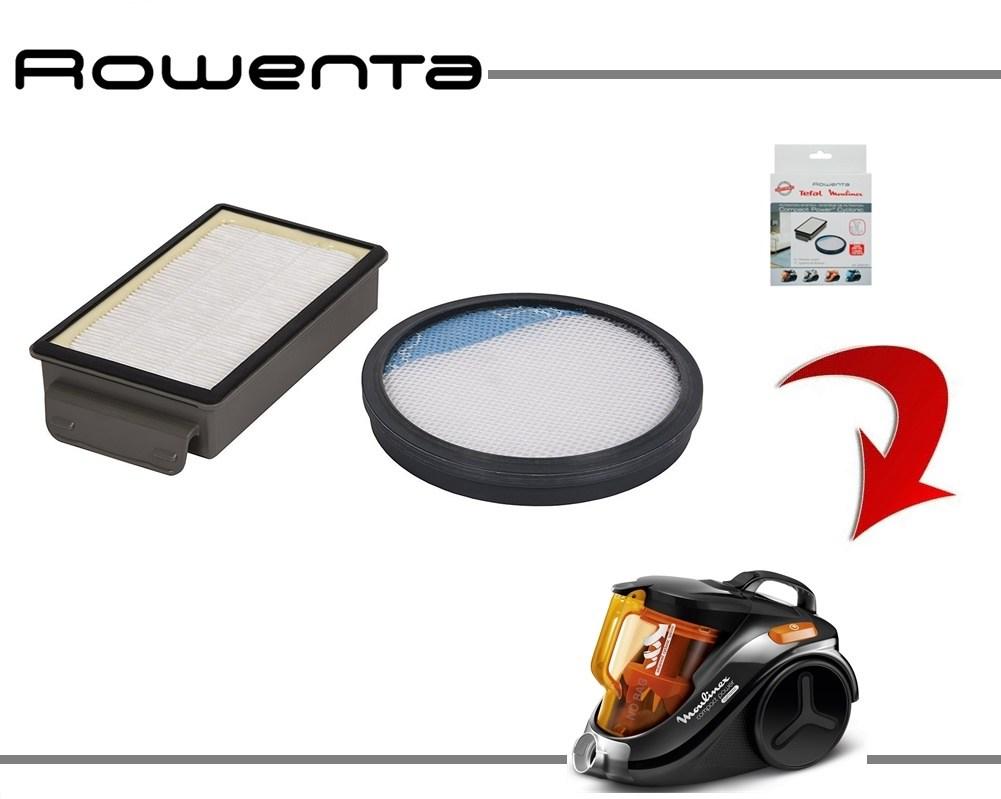 Kit filtri originali rowenta compact power cyclonic