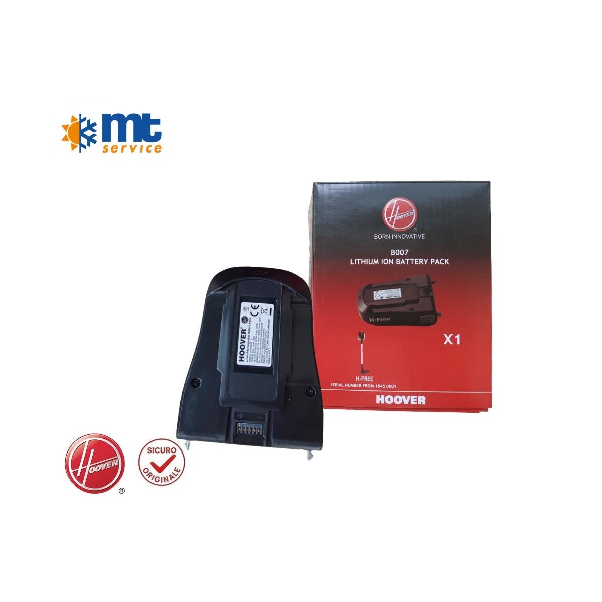 Batteria originale hoover b007 - scopa elettrica hf18 n.t.
