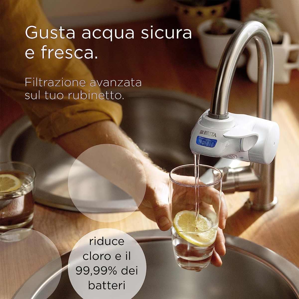 SISTEMA FILTRANTE ACQUA ON TAP PRO V-MF BRITA con 5 STRATI di FILTRAZIONE