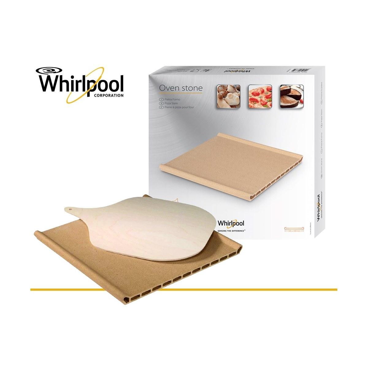 Pietra refrattaria con pala in legno whirlpool