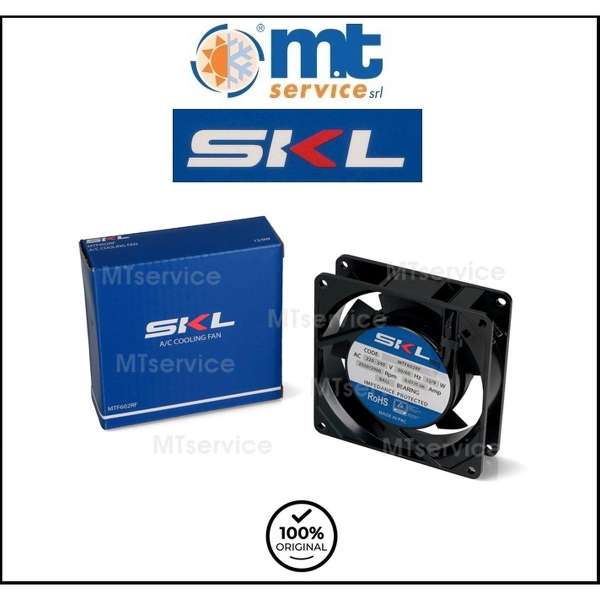 VENTILATORE SKL 92x92mm h25 CUSCIN. 2550-2900rpm