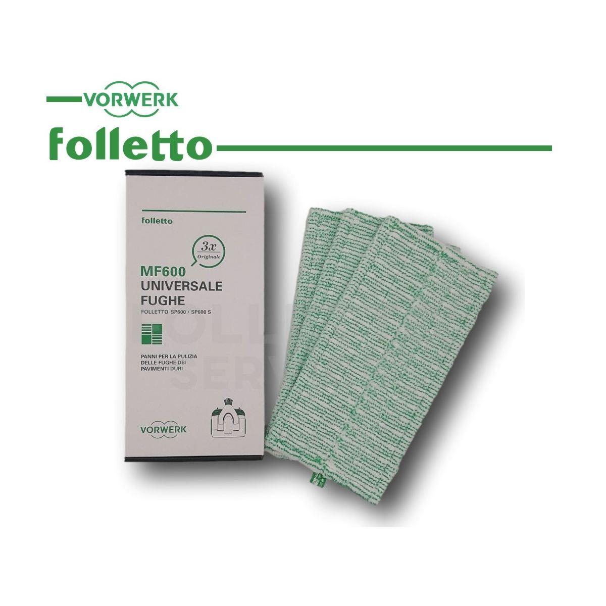 CF.3 PANNI FUGHE ORIGINALE per PULILAVA FOLLETTO SP600 / SP7