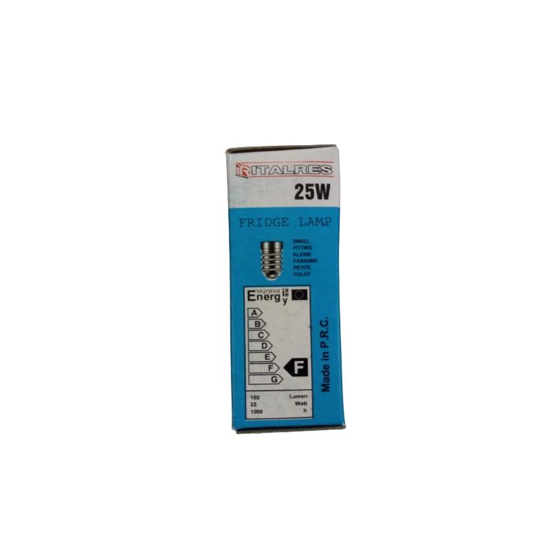 Lampada frigo e14 25w 230v