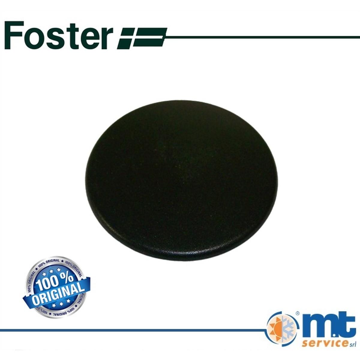 PIATTELLO SEMIRAPIDO PIANO COTTURA FOSTER NERO OPACO 7,5cm EST. 4,1cm INT.