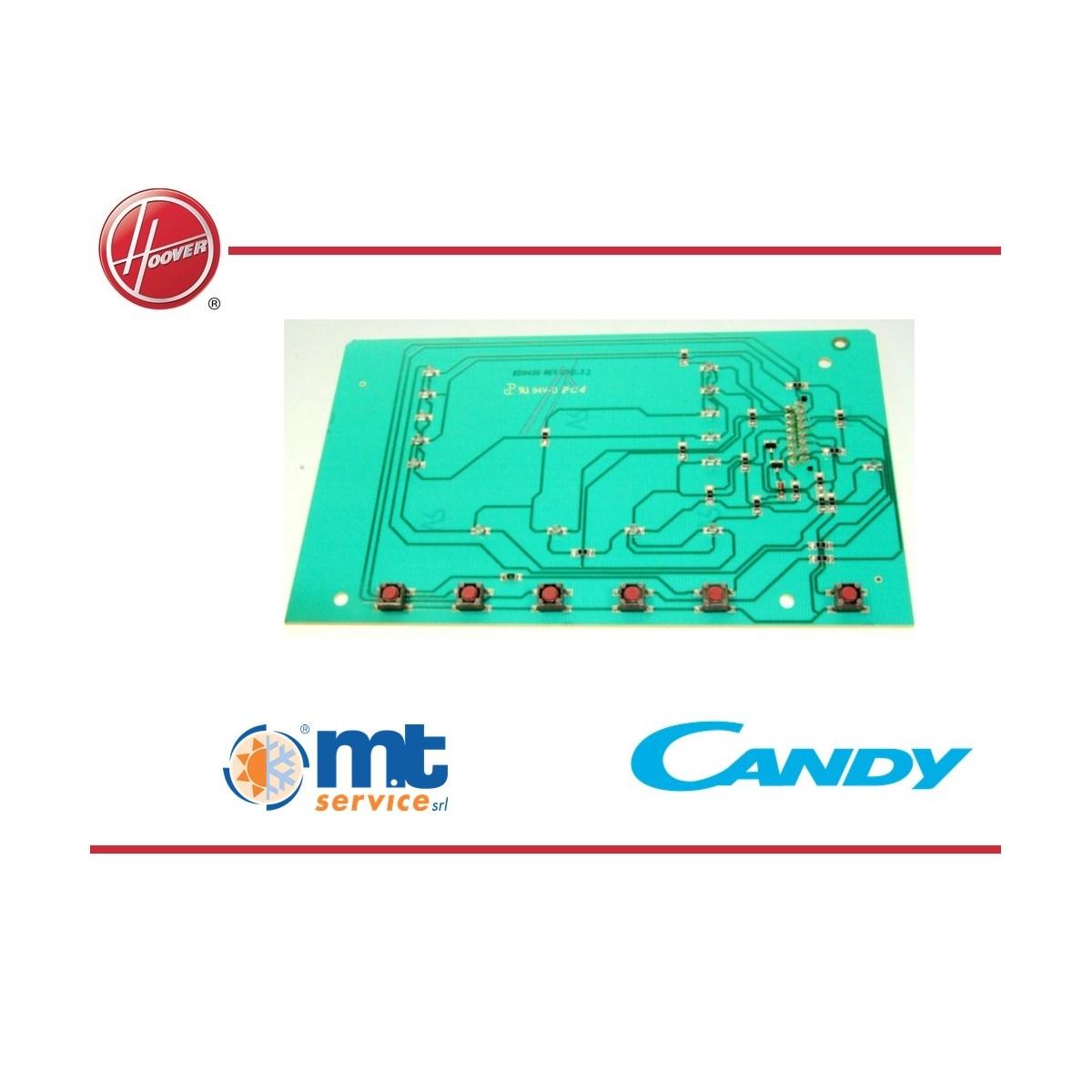 Scheda comandi lavatrice Candy 2005 CTG85 cod 41015190<br />