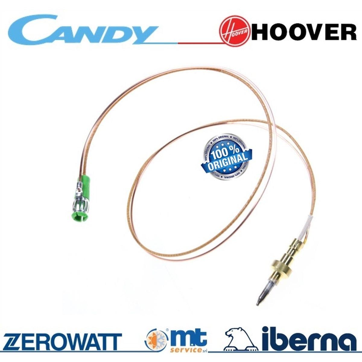 Termocoppia fuochi l600mm a jack sabaf originale ex 42809466
