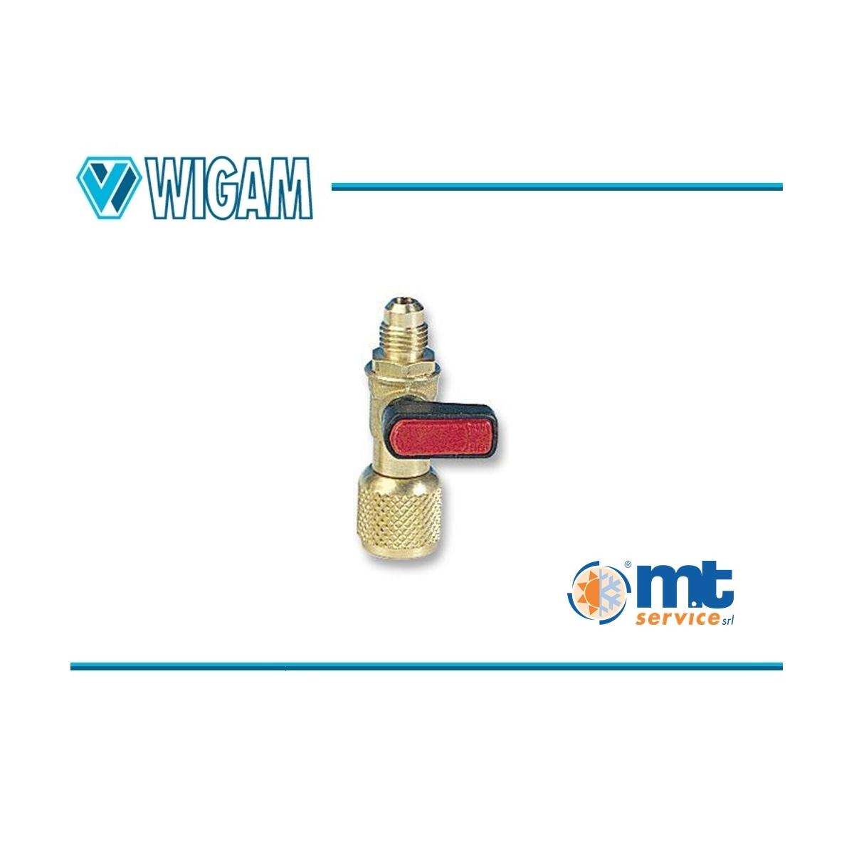 Rubinetto wigam per bombole r134