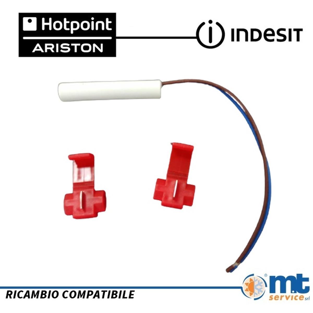 Sensore termico sbrinamento per frigo indesit (c00312619) , whirlpool (481213428075, 481240478928) 150ig24