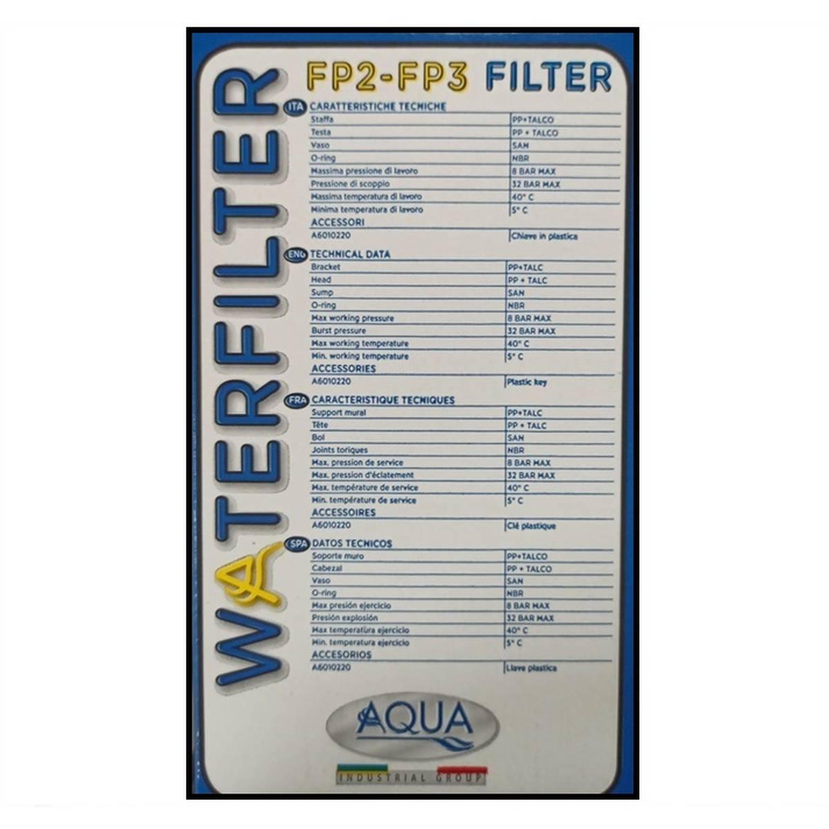 Filtro per acqua fp2 aqua kid 5''