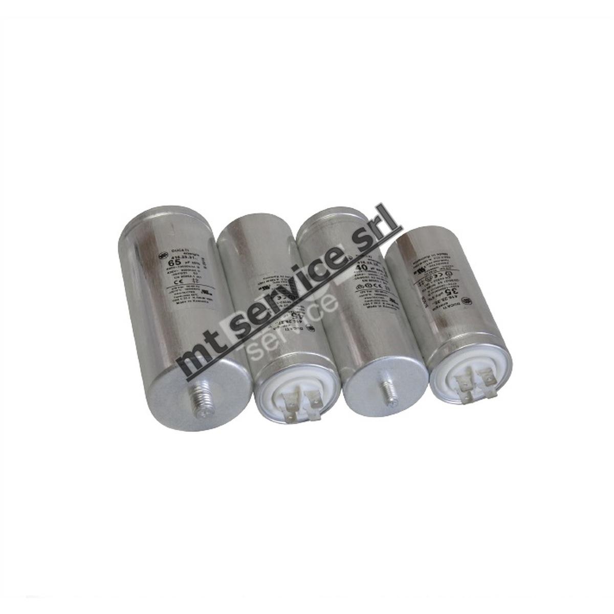 Condensatore 25mf ducati corazzato alluminio