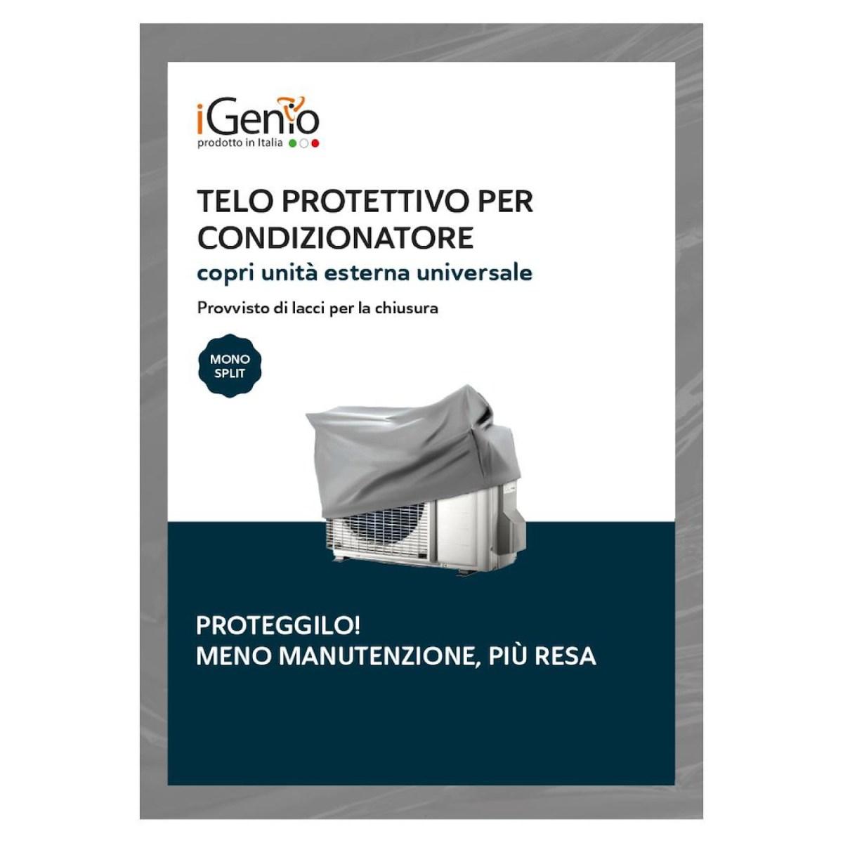 TELO PROTETTIVO UNITA' ESTERNA PER CONDIZIONATORE 860x650x350mm 9000/12000Btu/h