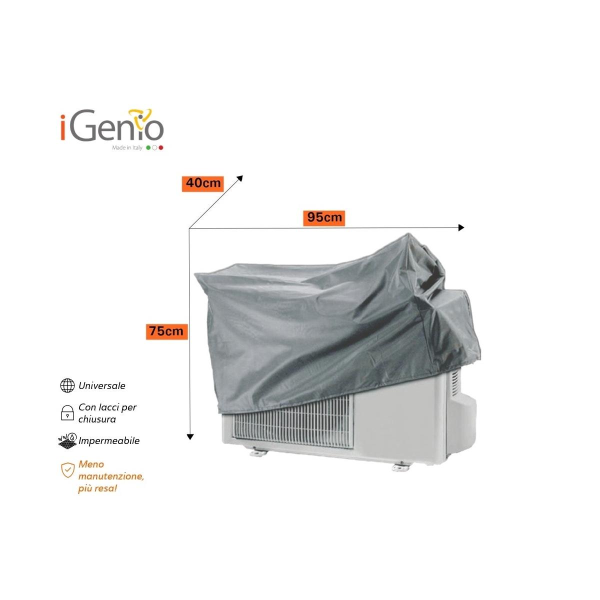 TELO PROTETTIVO UNITA' ESTERNA PER CONDIZIONATORE 950x750x400mm Btu/h 18000+ DUALSPLIT