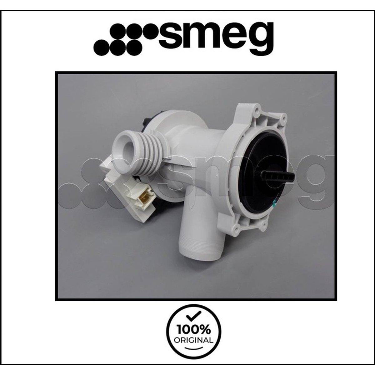 Gruppo pompa di scarico lavatrice originale smeg 792970414
