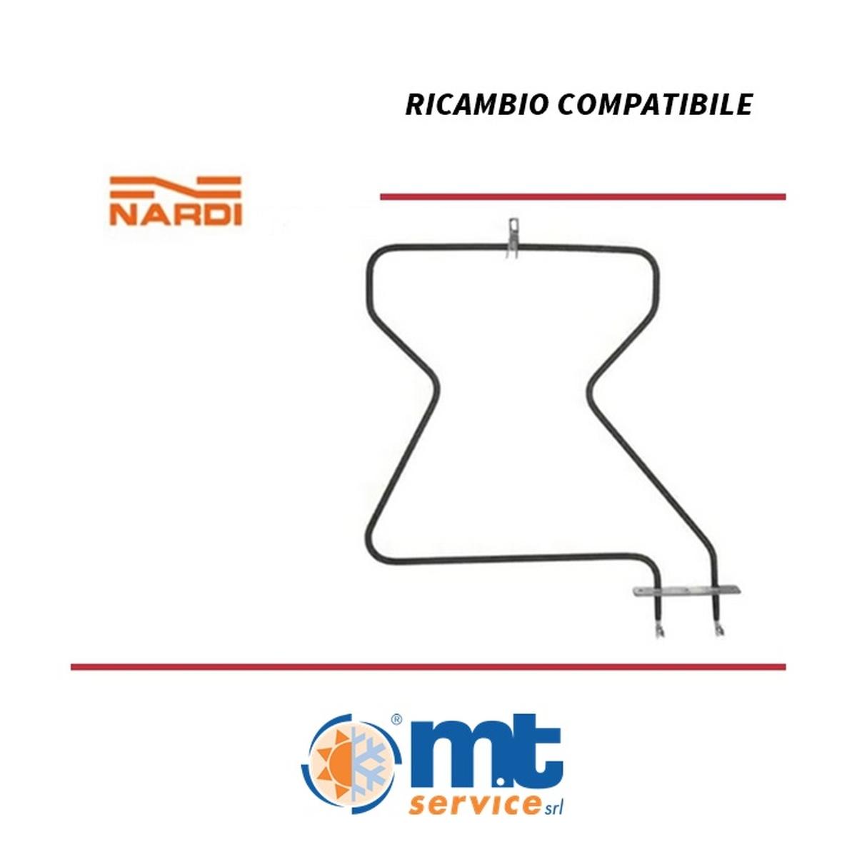 Resistenza forno 1200w compatibile nardi 2100022