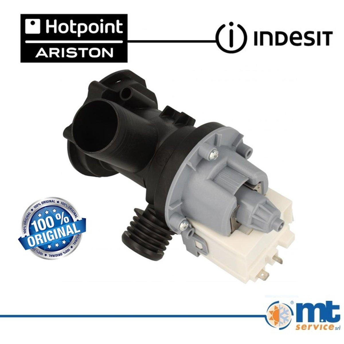 Pompa scarico lavatrice hotpoint ariston originale c00855480