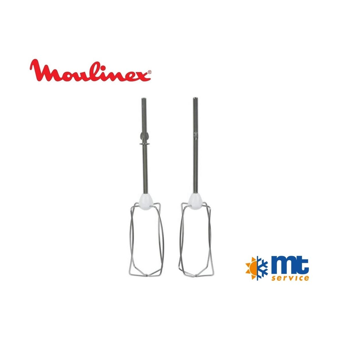 KIT di 2 FRUSTE Sbattitore per Emulsionare Originale Moulinex HM4 - HM6