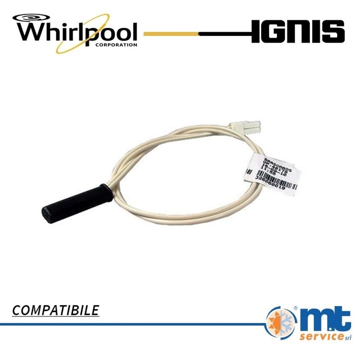 Sonda termofusibile compatibile whirlpool indesit 480132103383 481225228045 480132100497 c00313313 c00315033 150ig23